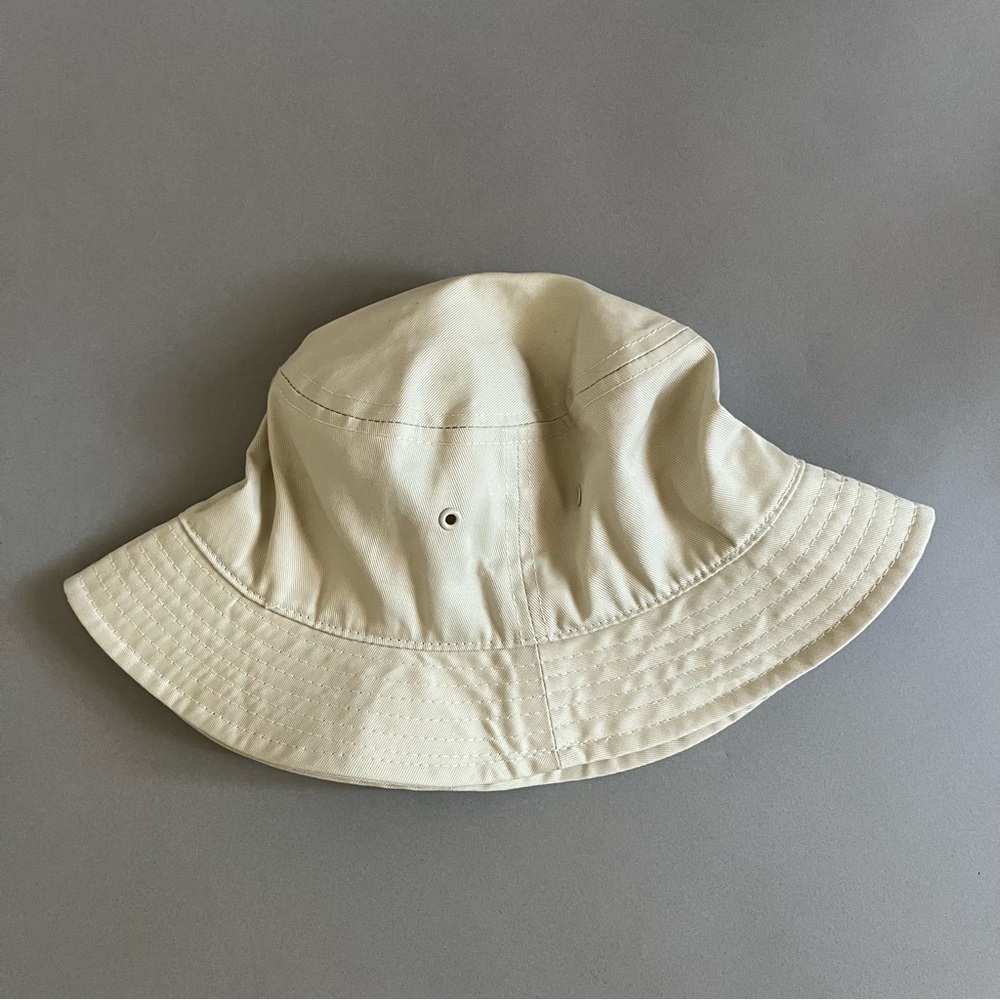 tan/beige bucket hat